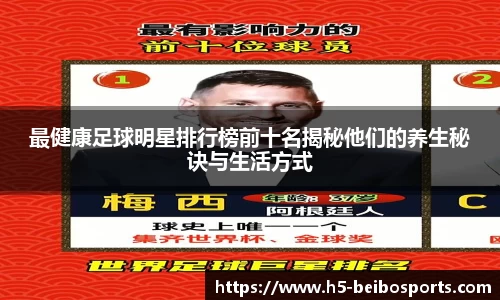 最健康足球明星排行榜前十名揭秘他们的养生秘诀与生活方式